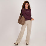 Je m'appelle Broeken Pant Organic | Dark Greige