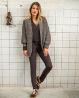 Je m'appelle Broeken Coffee / XS / Short Pant Perfecte Travel +++ | Coffee