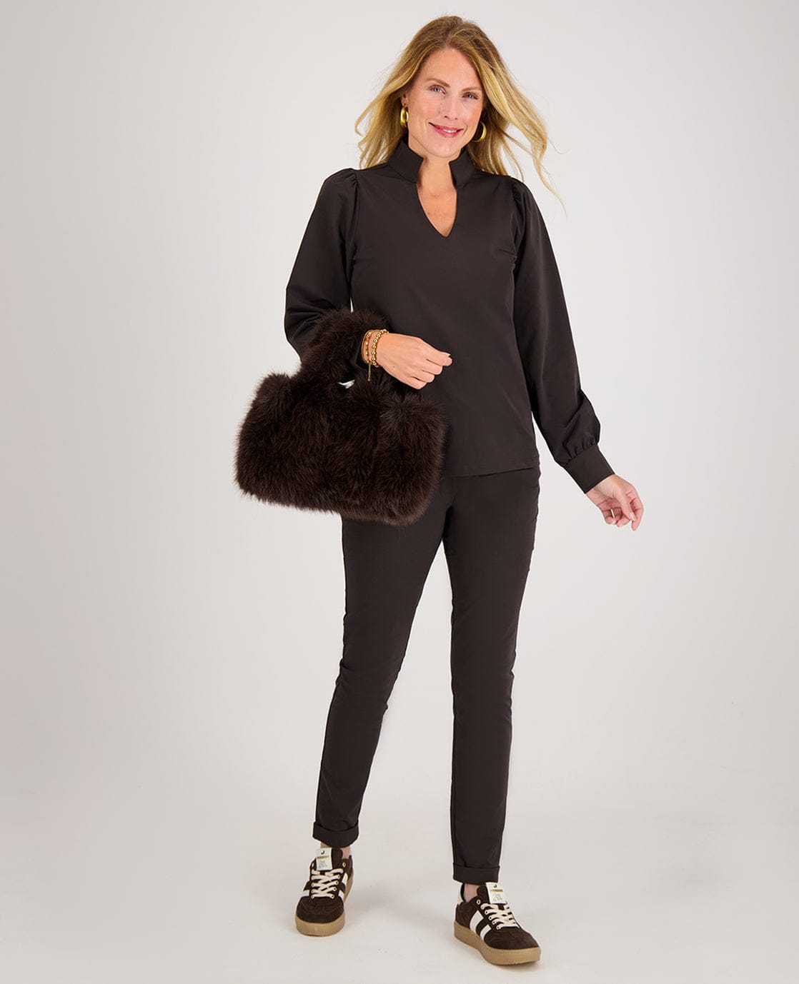 Je m'appelle Broeken Pant Perfecte Travel +++ | Coffee