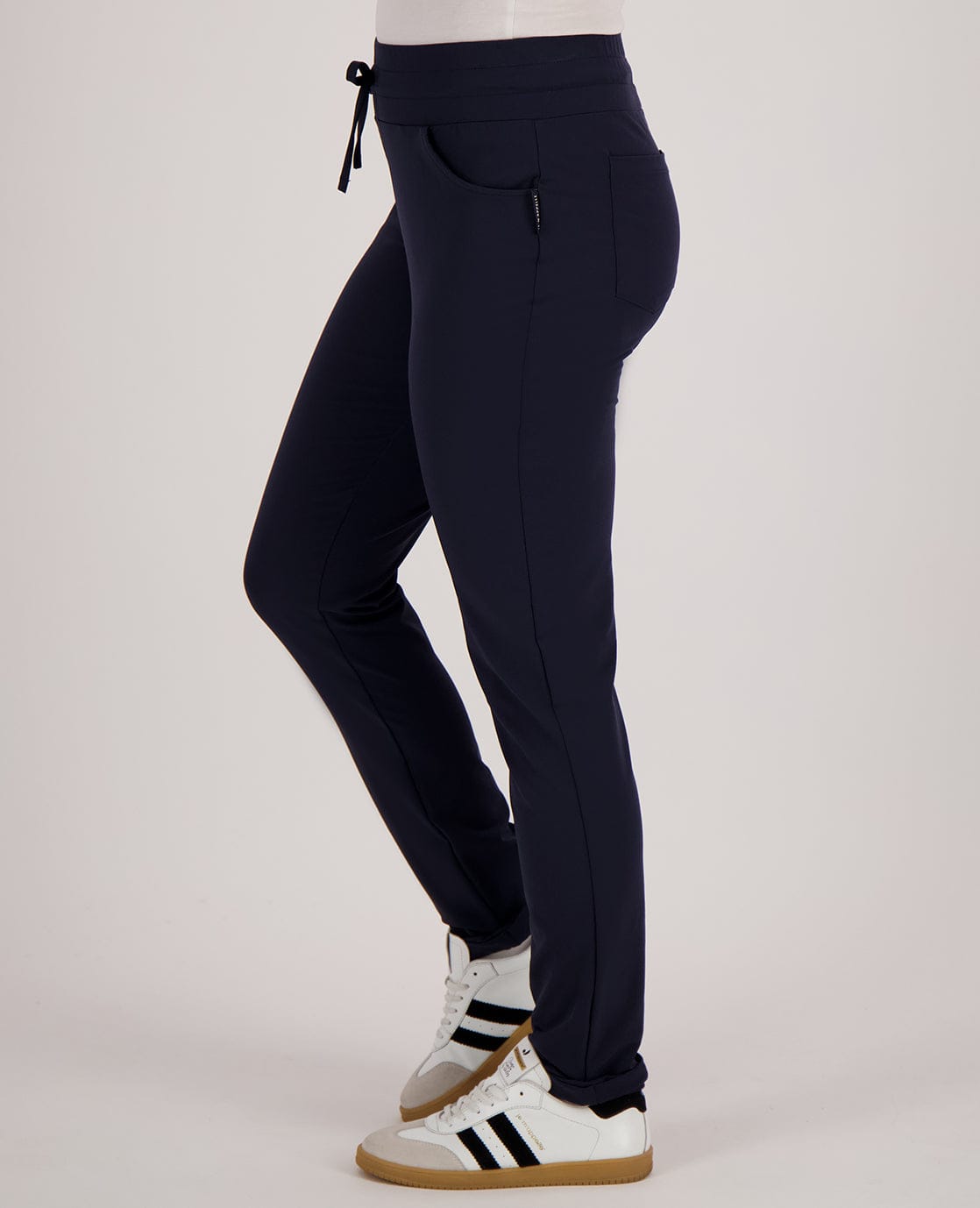 Je m'appelle Broeken Donkerblauw / XS / Short Pant Perfecte Travel | Donkerblauw