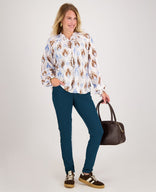 Je m'appelle Broeken Pant Perfecte Travel +++ | Steel Blue