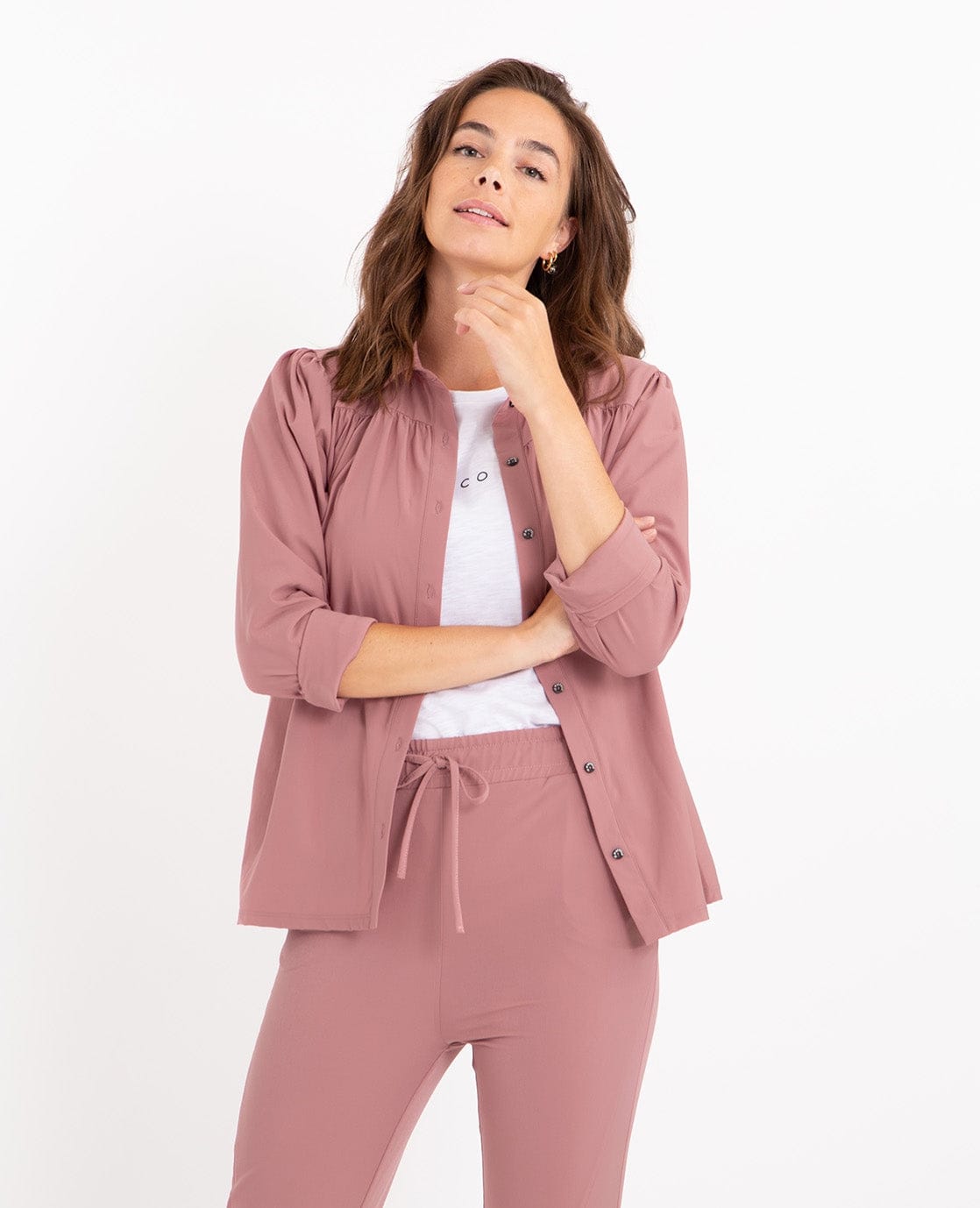 Je m'appelle Broeken Pant Regular Travel | Mauve