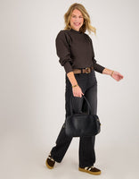 Je m'appelle Broeken Dark Grey Denim / XS / Short Pant Romee Jogg Denim | Dark Grey Denim