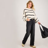 Je m'appelle Broeken Pant Romee Jogg Denim | Dark Grey Denim