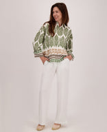 Je m'appelle Broeken Pant Sofia | Porselein wit