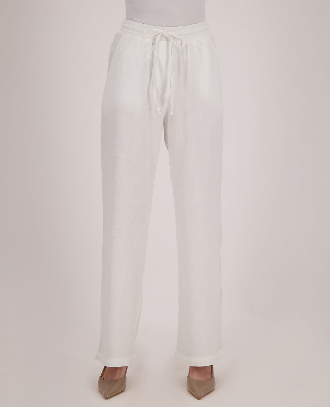 Je m'appelle Broeken Pant Sofia | Porselein wit