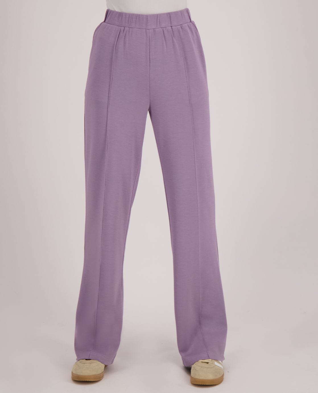 Je m'appelle Broeken Pant Straight Doortje | Mauve