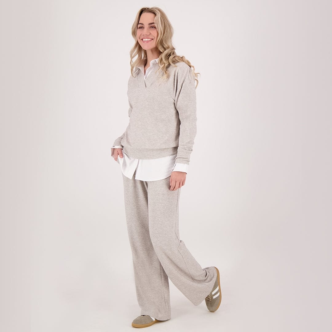 Je m'appelle Broeken Pant Straight Sandy | Sand Melange