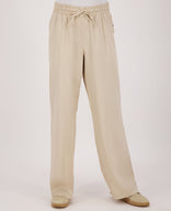 Je m'appelle Broeken Pant Straight Satin | Beige