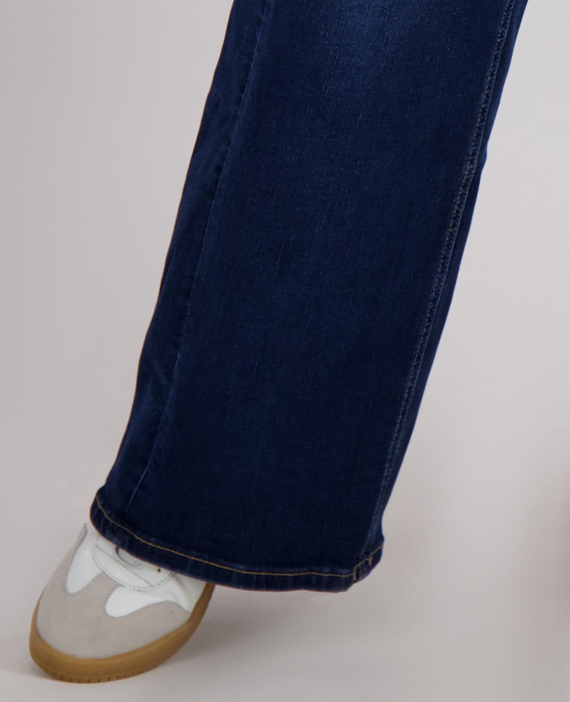 Je m'appelle Broeken Pant Straight Superstretch Denim | Dark Blue Denim