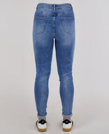 Je m'appelle Broeken Pant Stretch Denim | Medium Denim Blue