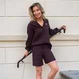Je m'appelle Broeken Short Emea | Aubergine