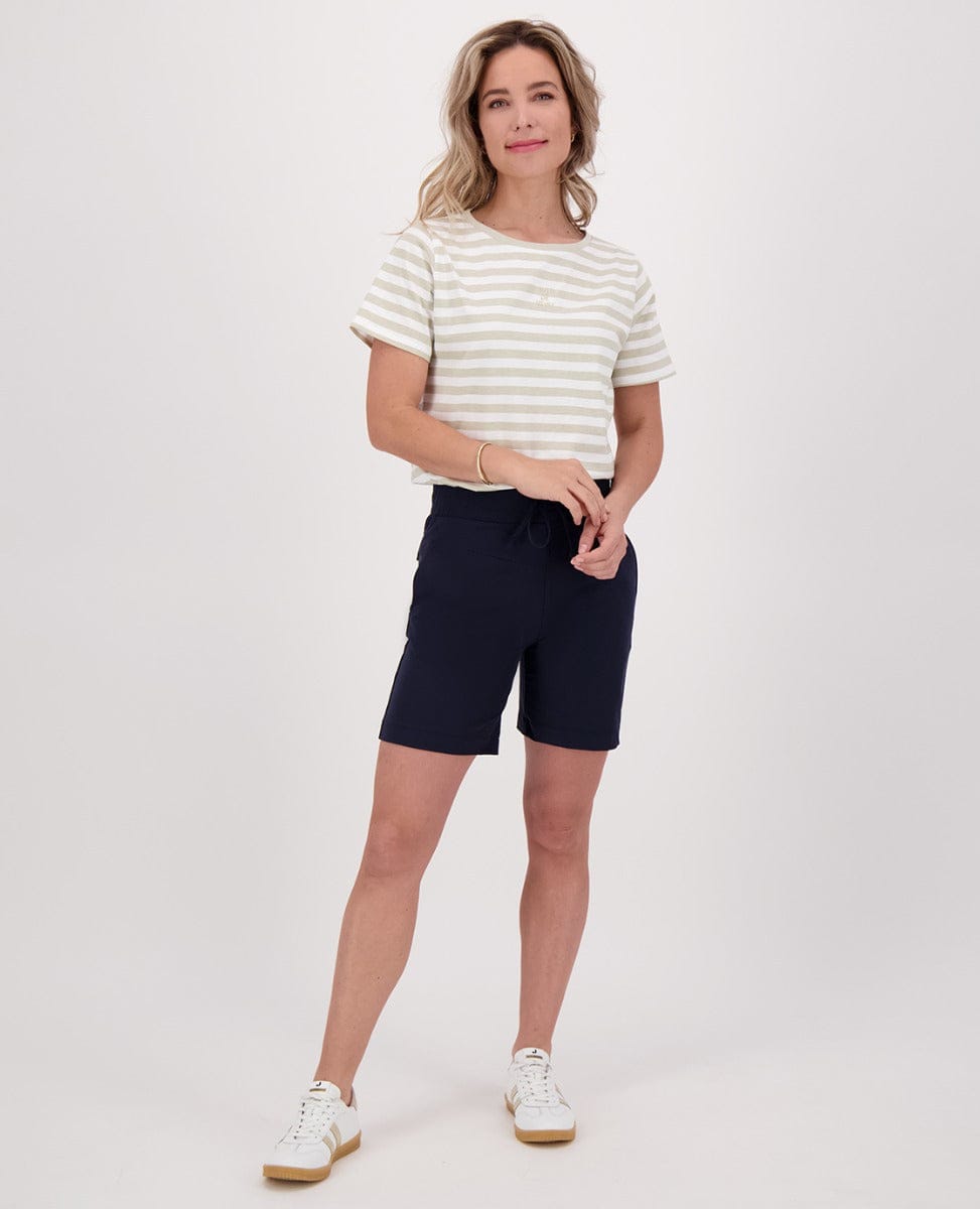 Je m'appelle Broeken Short Travel | Donkerblauw
