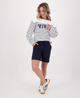 Je m'appelle Broeken Short Travel | Donkerblauw