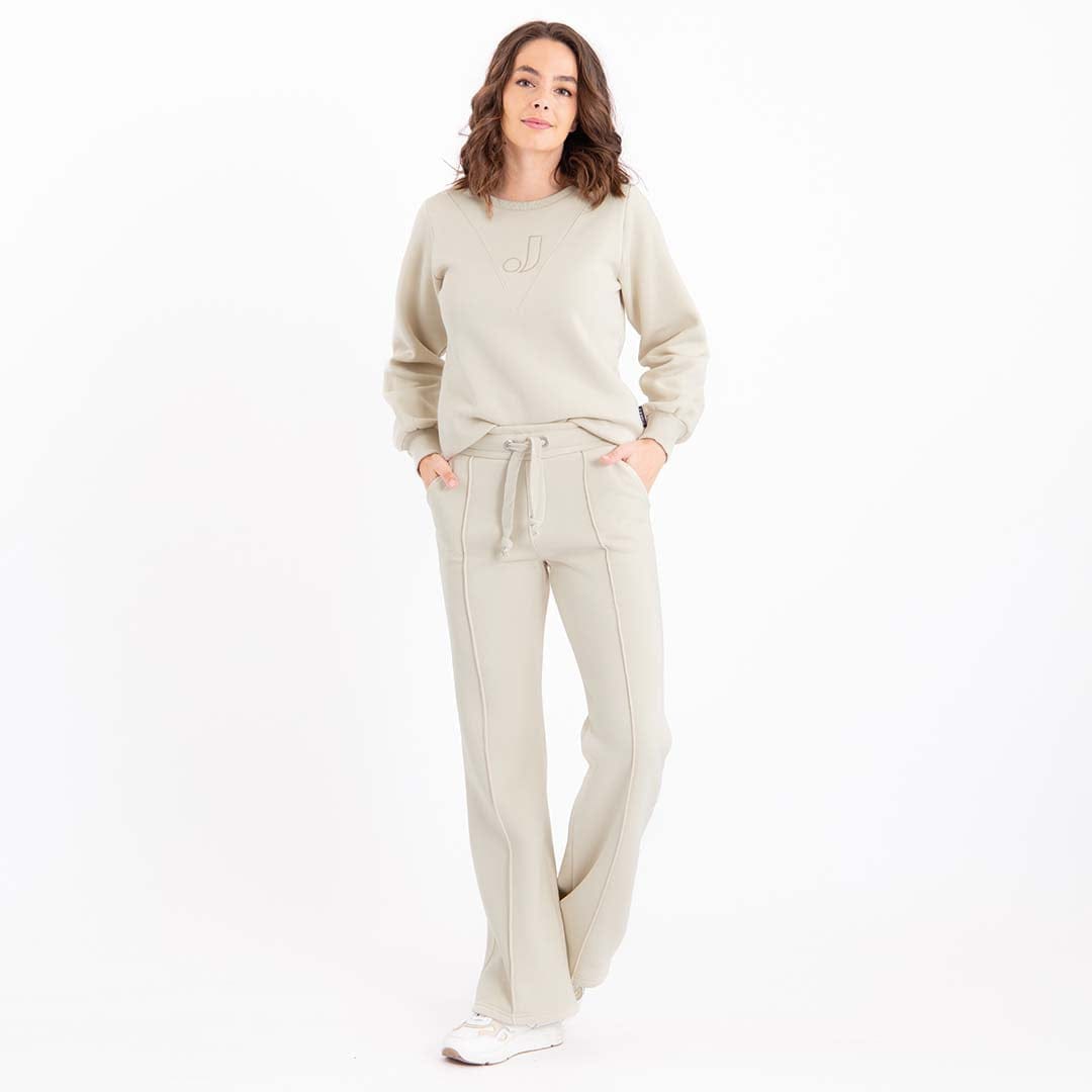 Je m'appelle Broeken Sweat Pant Organic | Greige