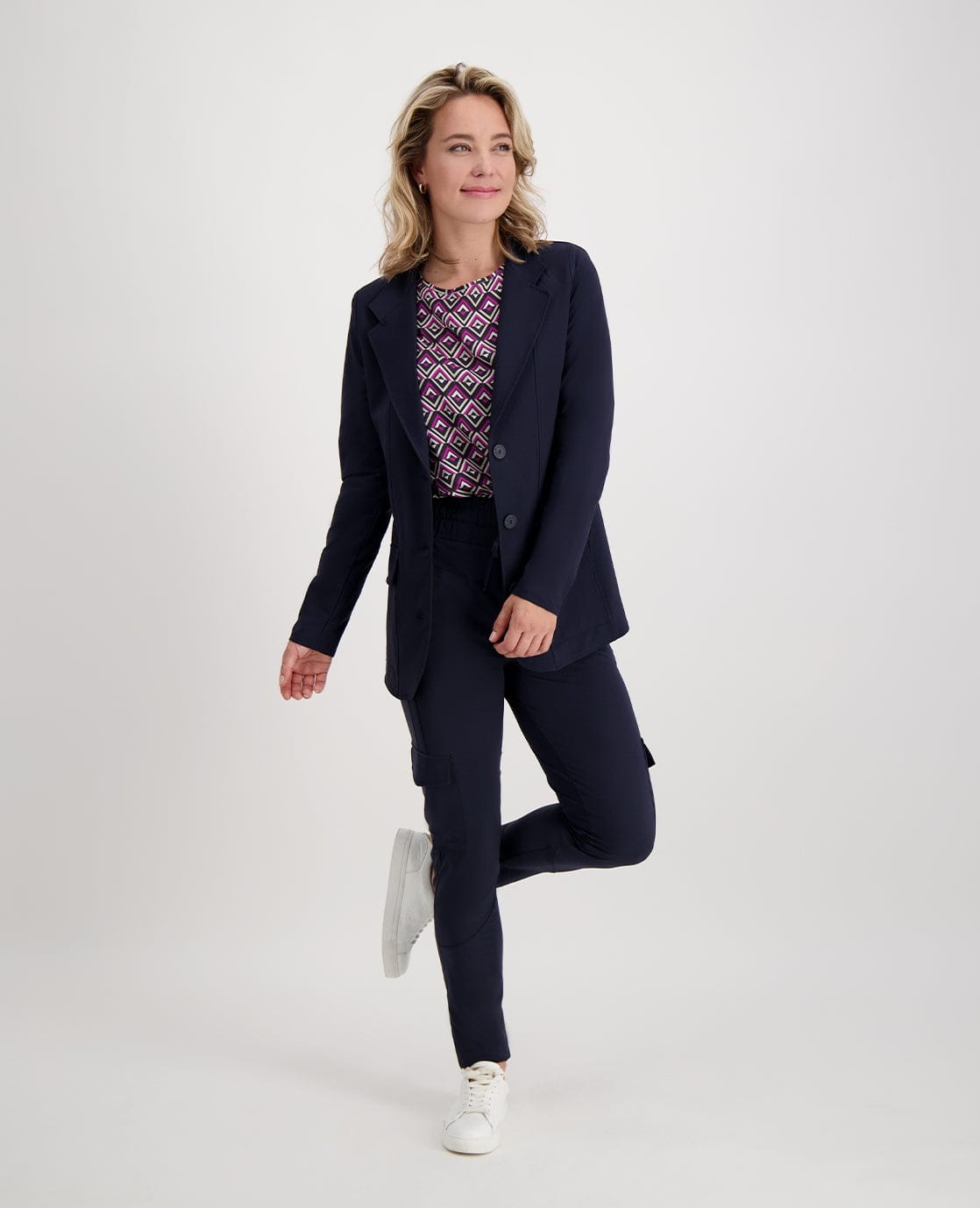 Je m'appelle Jassen Blazer Charmante Travel | Donkerblauw
