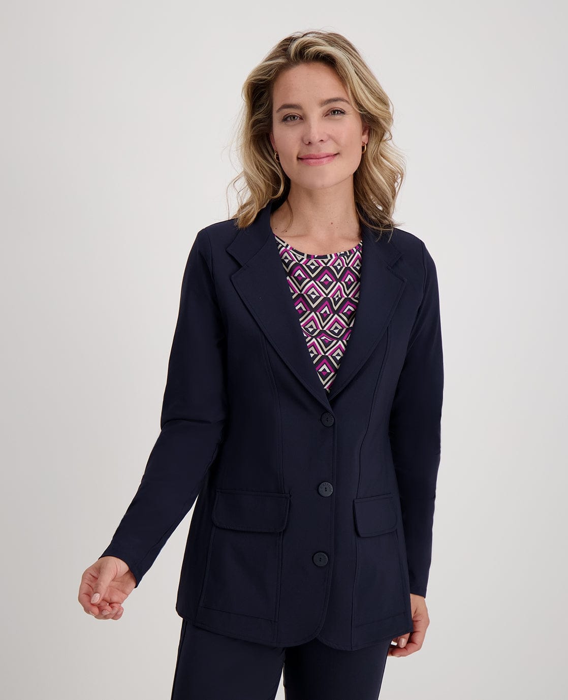 Je m'appelle Jassen Blazer Charmante Travel | Donkerblauw