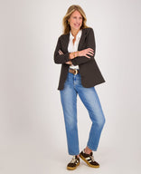 Je m'appelle Jassen Blazer Easy | Dark Taupe