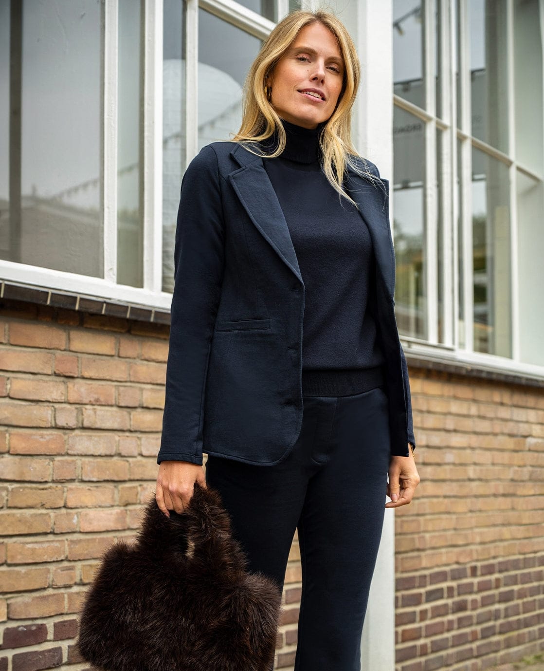 Je m'appelle Jassen Blazer Easy | Indigo Blue