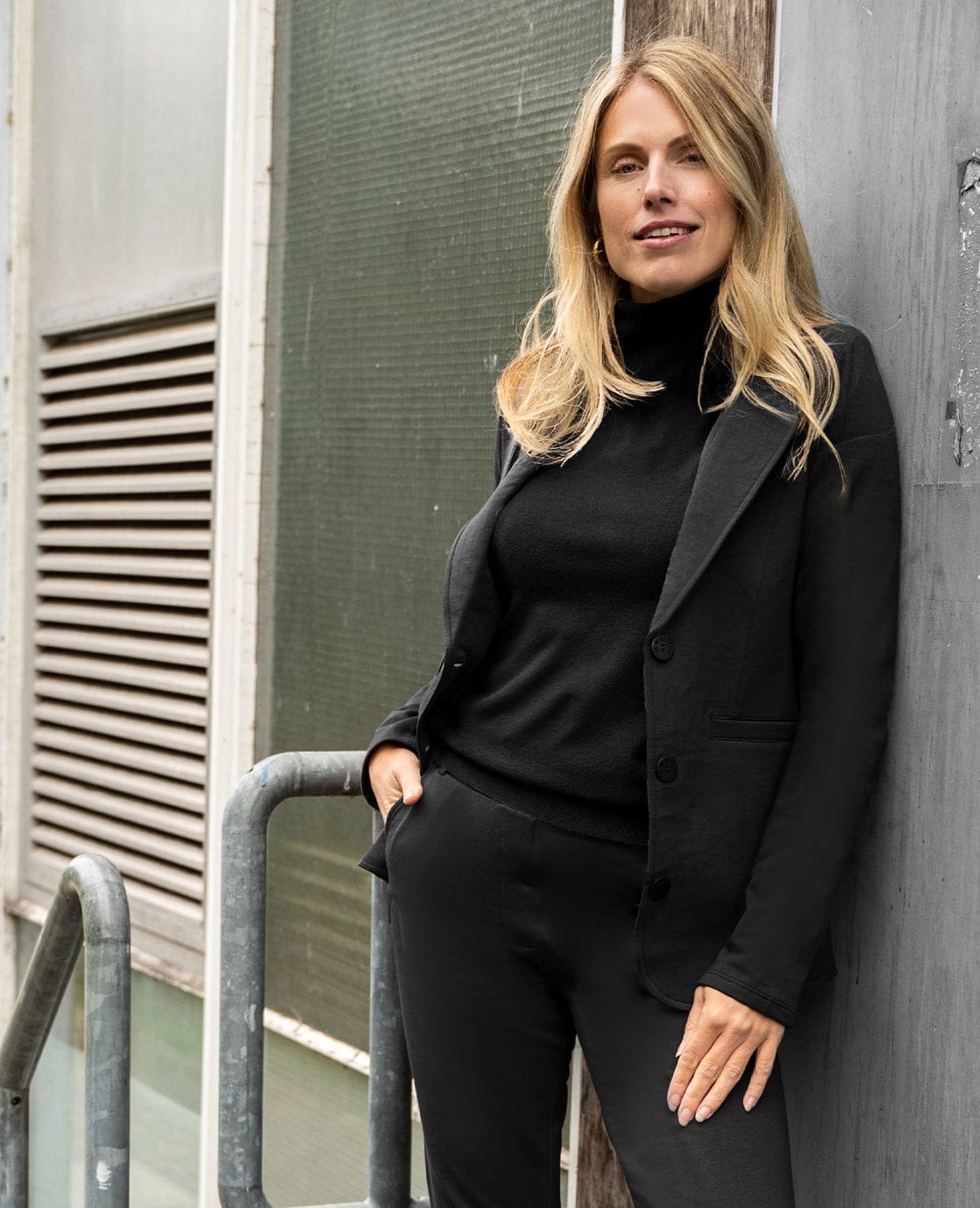 Je m'appelle Jassen Blazer Easy | Zwart