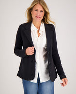 Je m'appelle Jassen Zwart / XS Blazer Easy | Zwart