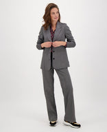 Je m'appelle Jassen Blazer Élégant | Grey Mêlee