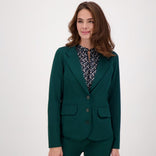 Je m'appelle Jassen Blazer Regular Travel Brushed | Winter Green