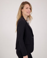 Je m'appelle Jassen Blazer Regular Travel | Zwart