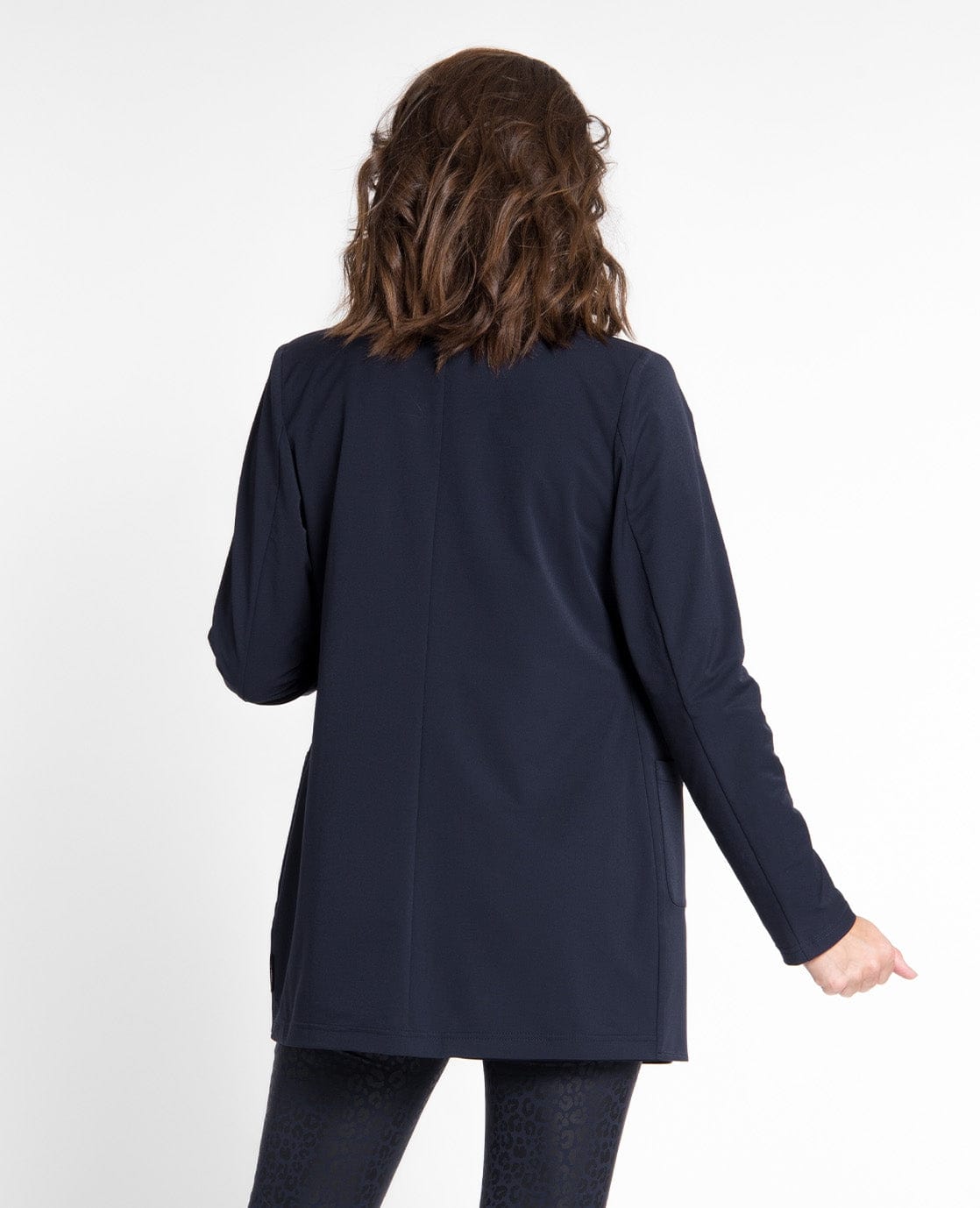 Je m'appelle Jassen Blazer Straight Travel | Donkerblauw