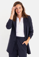 Je m'appelle Jassen Blazer Straight Travel | Donkerblauw