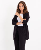 Je m'appelle Jassen Blazer Straight Travel | Zwart