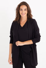 Je m'appelle Jassen Blazer Straight Travel | Zwart
