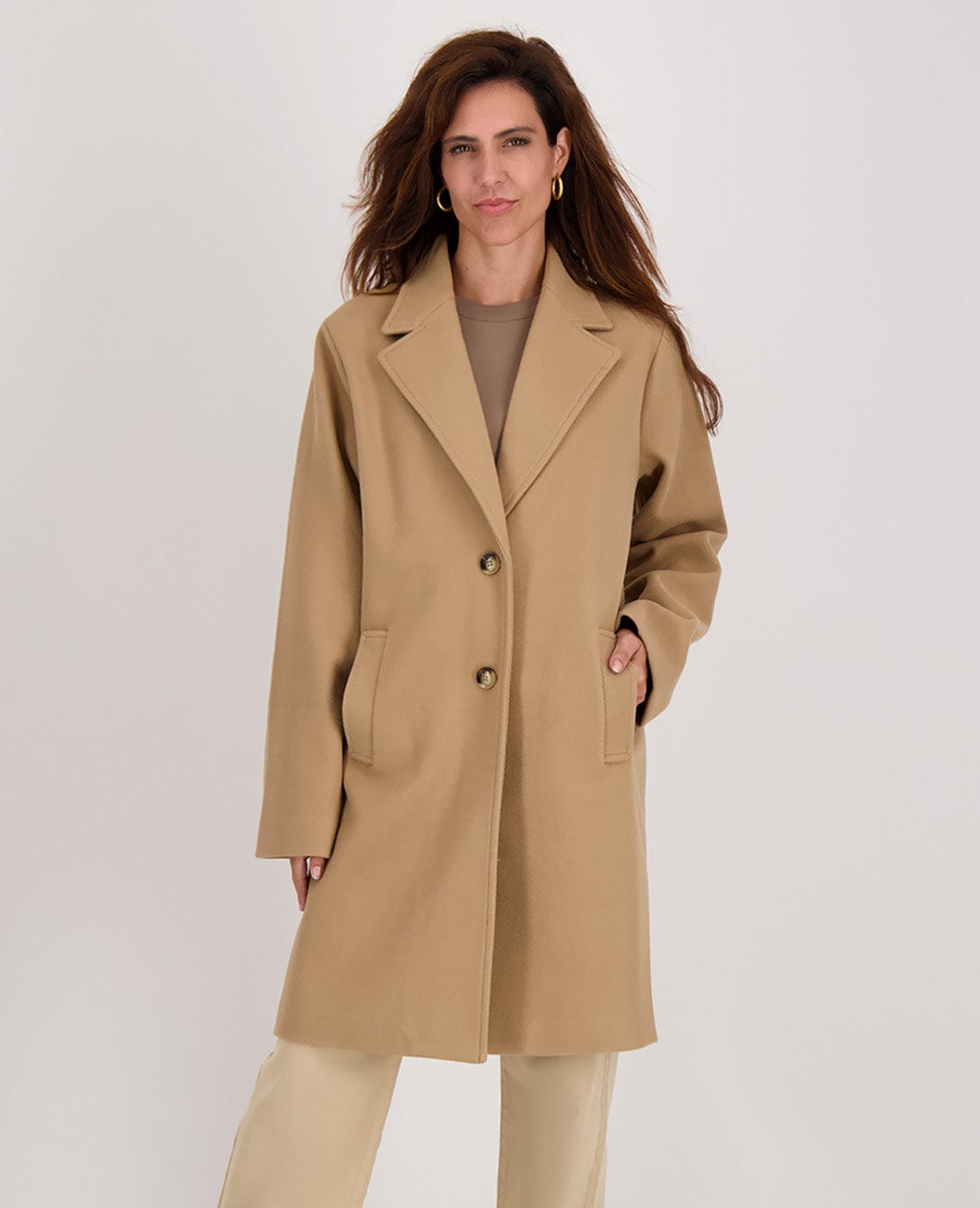 Je m'appelle Jassen Coat Abby | Camel