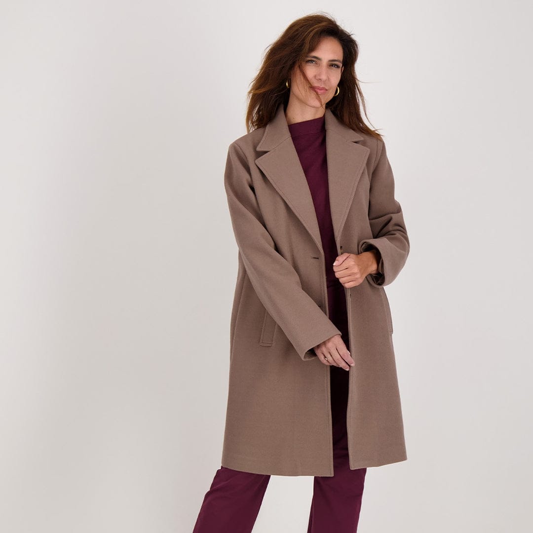 Je m'appelle Jassen Coat Abby | Taupe