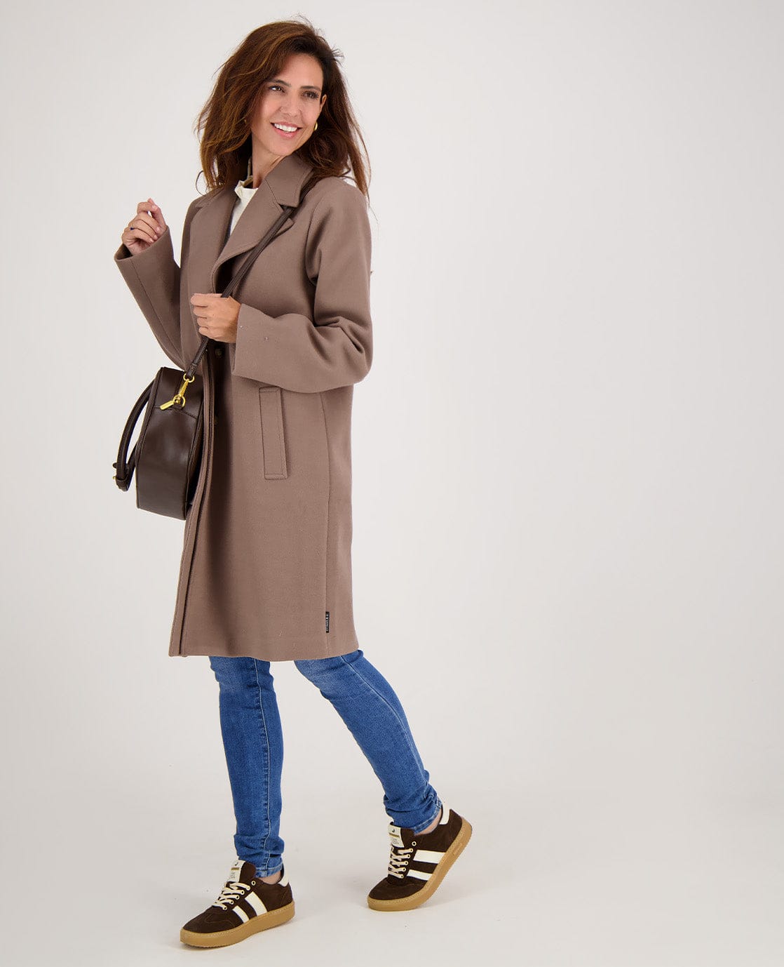 Je m'appelle Jassen Coat Abby | Taupe