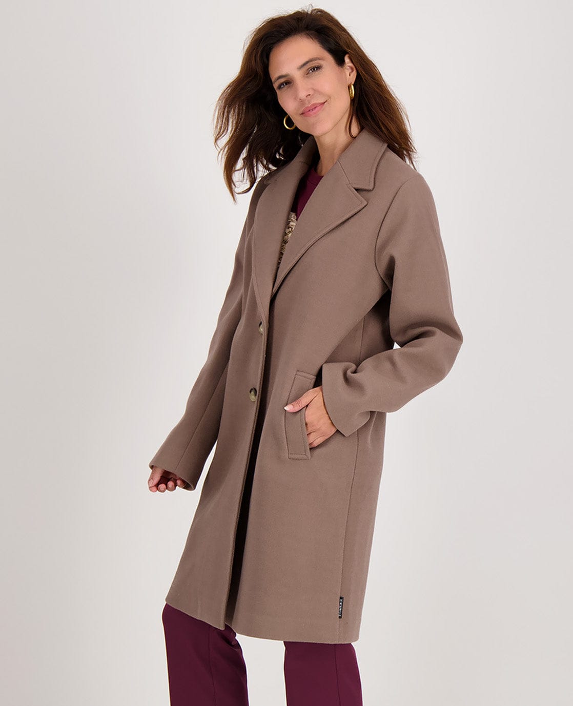 Je m'appelle Jassen Coat Abby | Taupe
