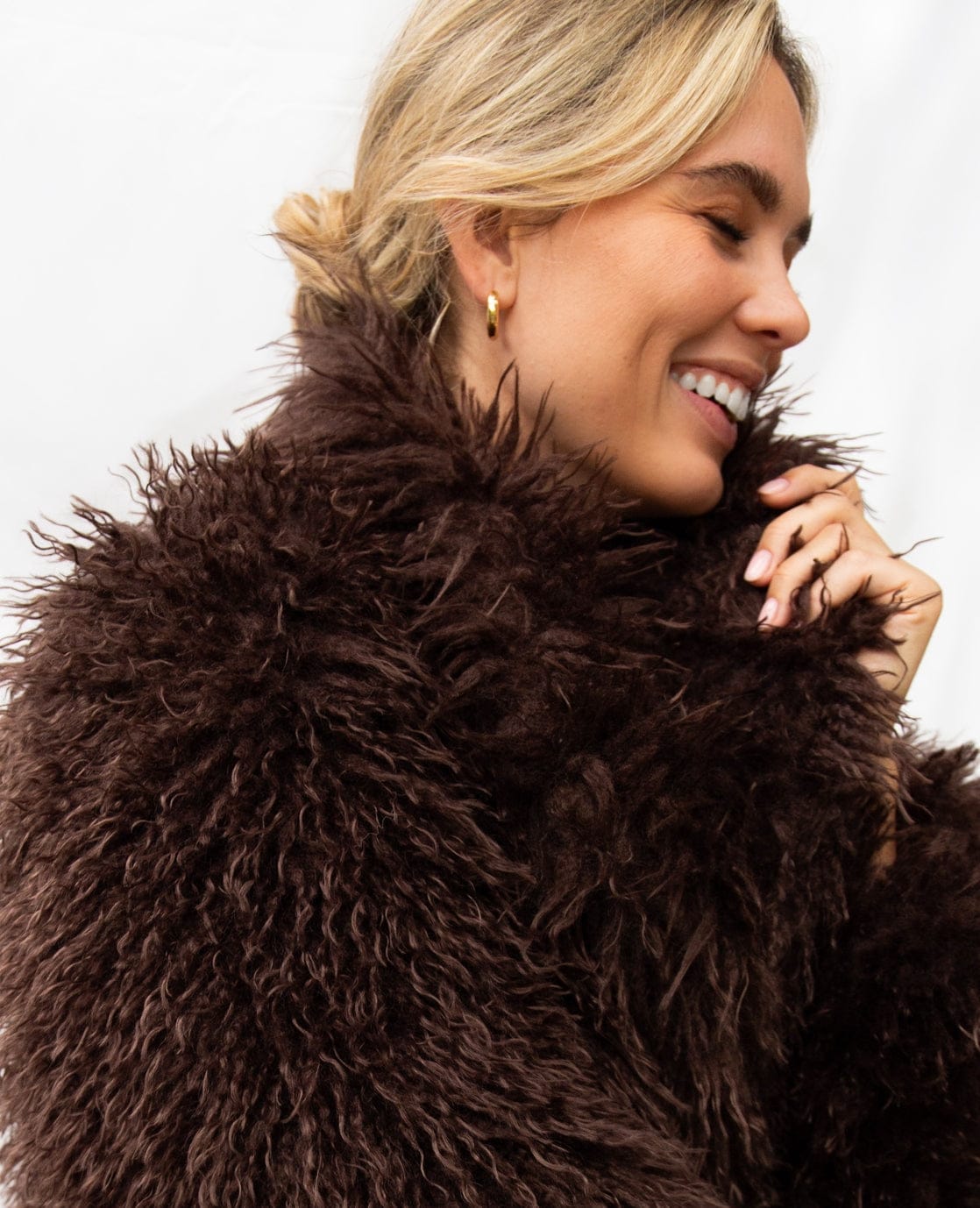 Je m'appelle Jassen Coat Belle Doux | Coffee