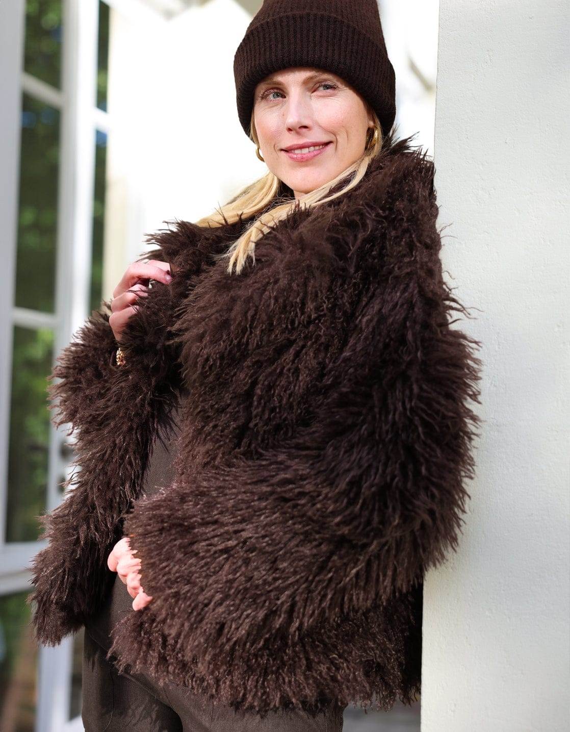 Je m'appelle Jassen Coffee / XS Coat Belle Doux | Coffee