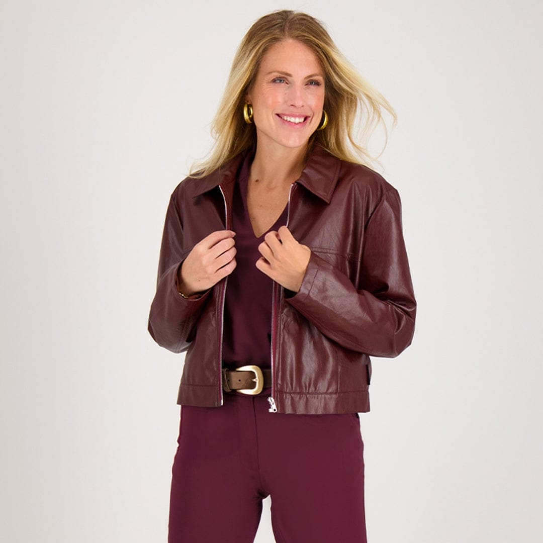 Je m'appelle Jassen Dark Burgundy / XS Jacket Demi | Dark Burgundy