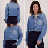 Je m'appelle Jassen Jacket Denim | Medium Denim Blue