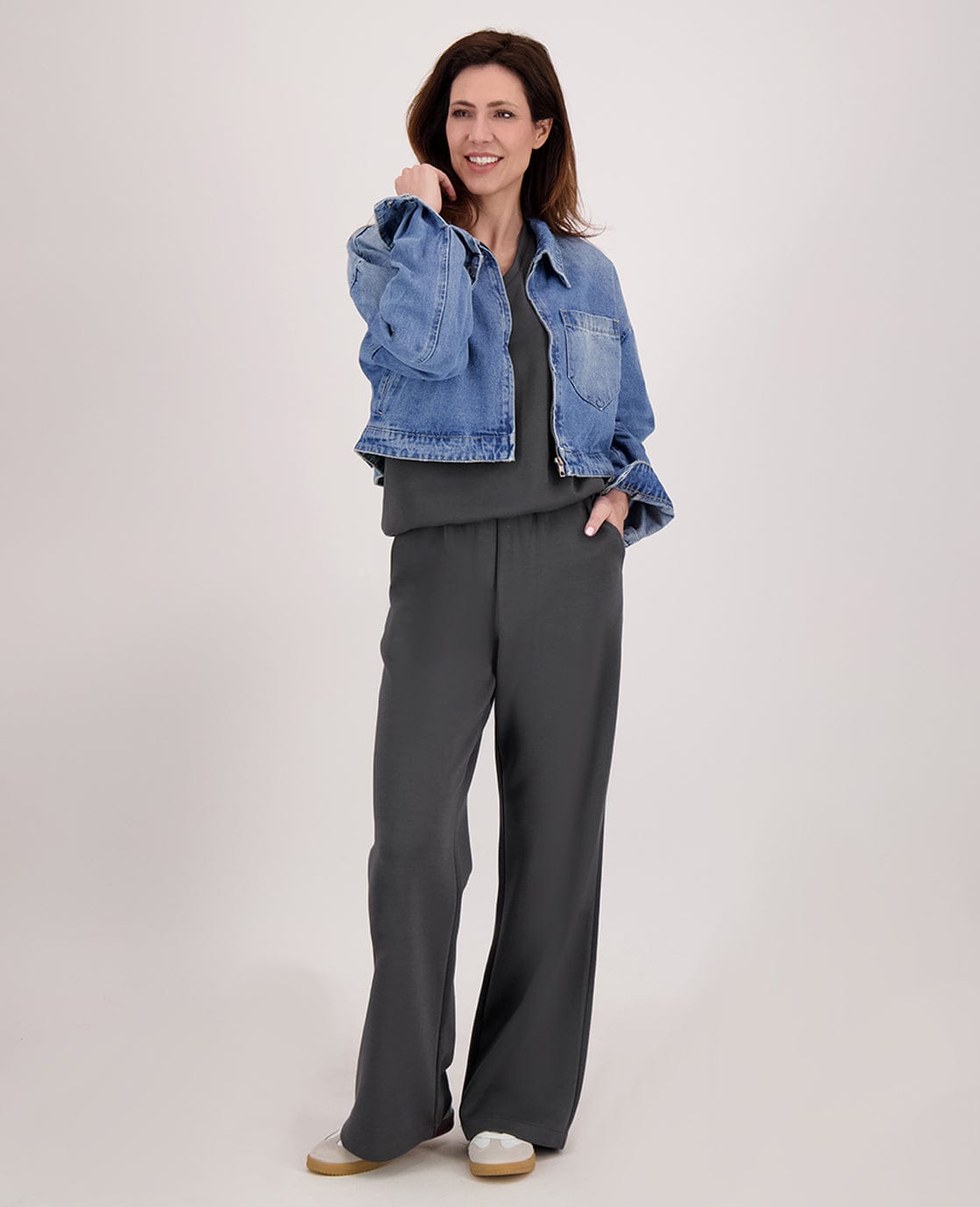 Je m'appelle Jassen Jacket Denim | Medium Denim Blue