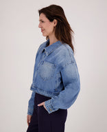 Je m'appelle Jassen Jacket Denim | Medium Denim Blue