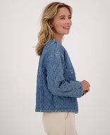 Je m'appelle Jassen Jacket Quilted | Denim