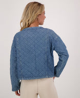 Je m'appelle Jassen Jacket Quilted | Denim