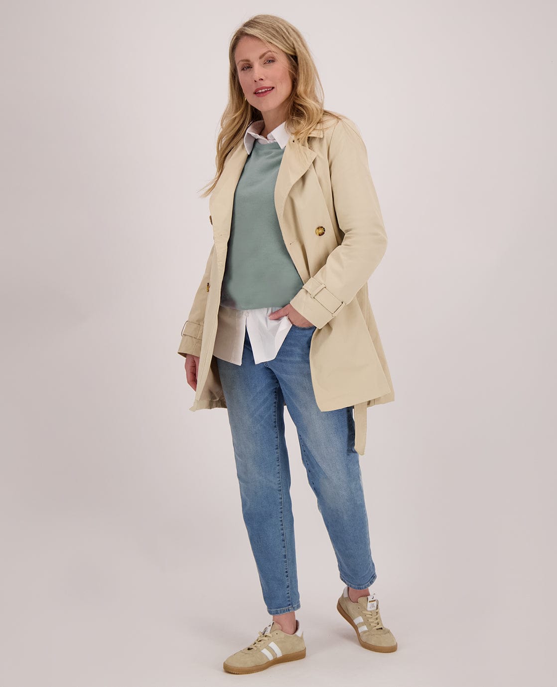 Je m'appelle Jassen Trenchcoat | Beige