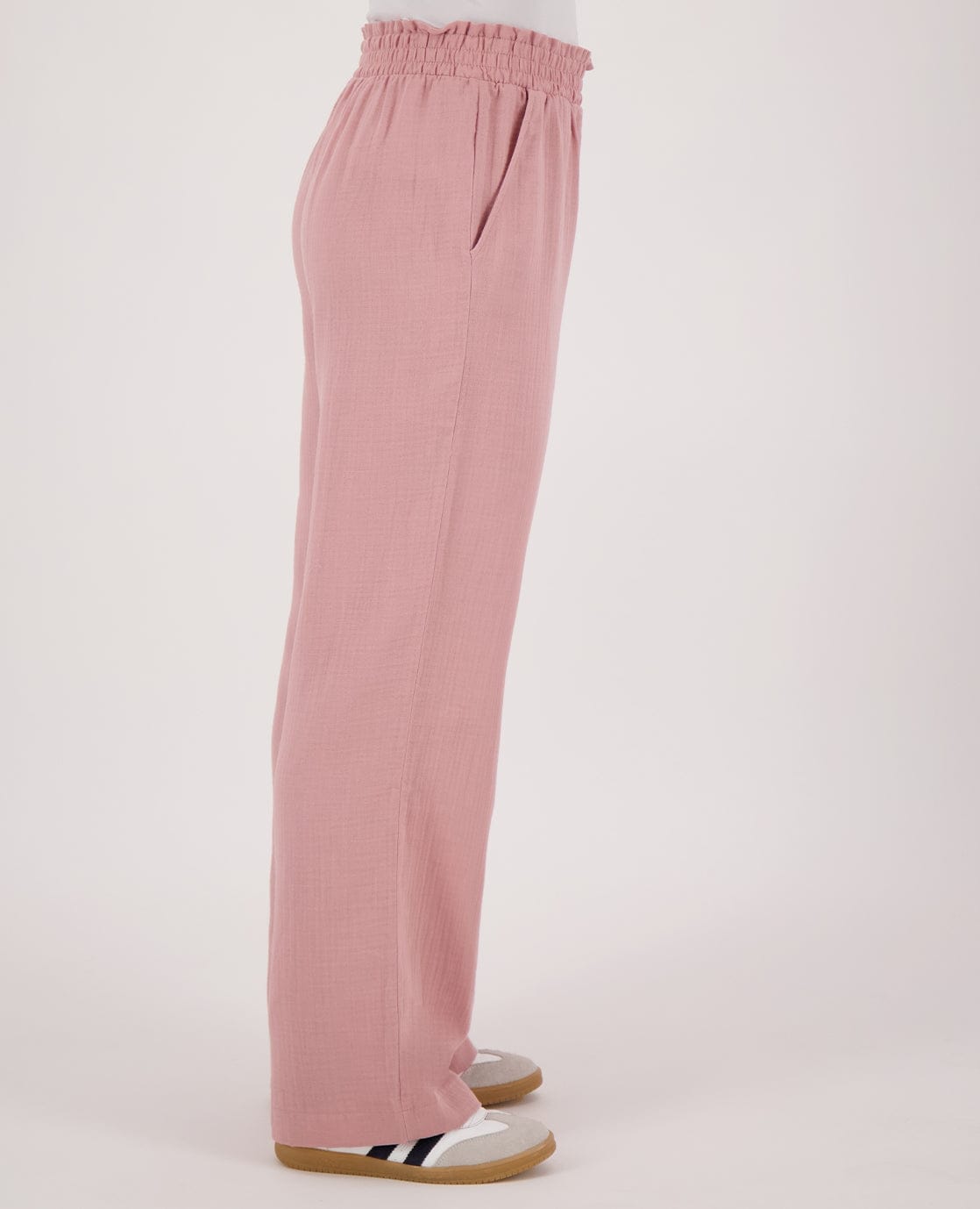 Je m'appelle Jurken Pant Straight | Pink Mauve