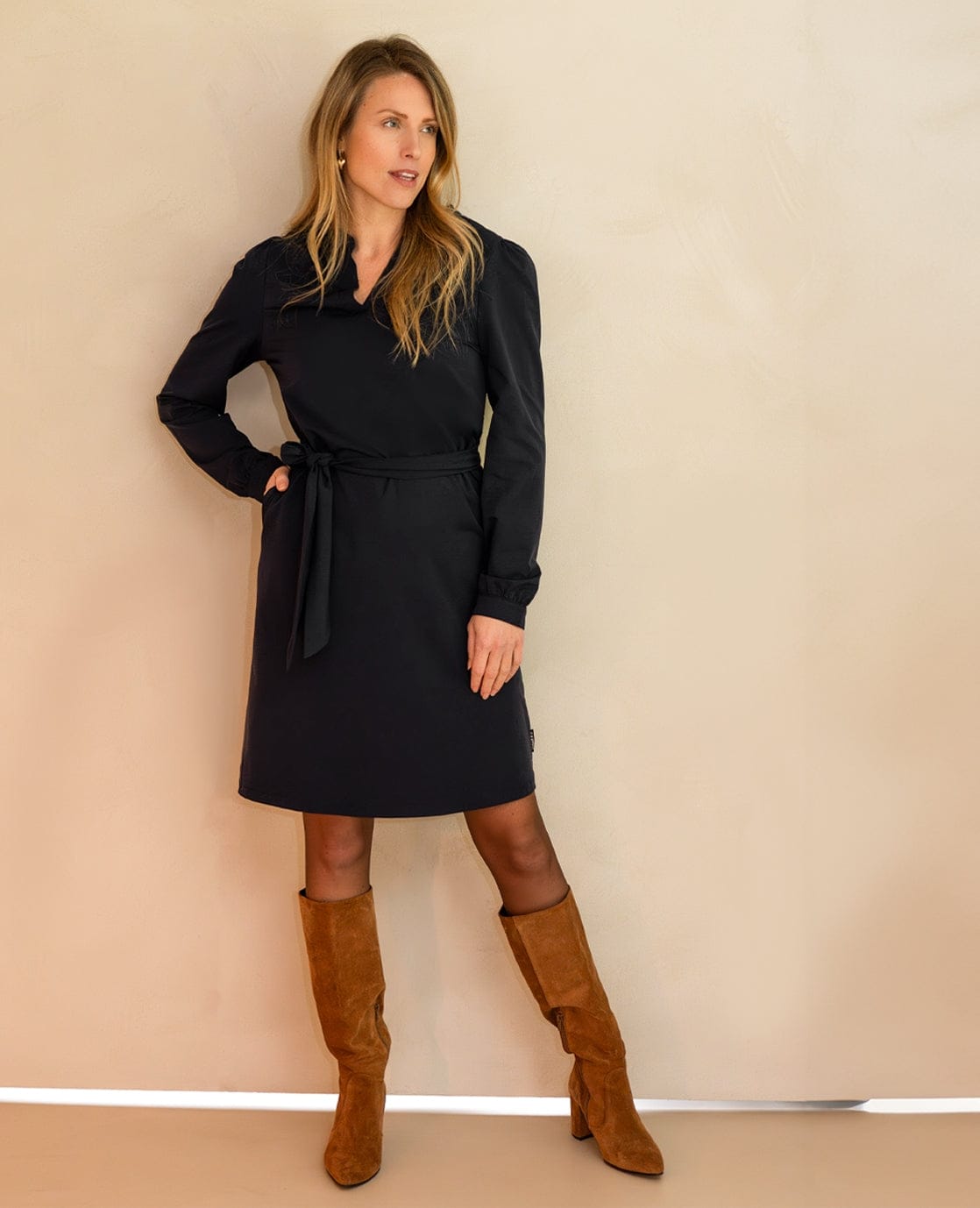 Je m'appelle Jurken Robe Chérie Travel | Zwart