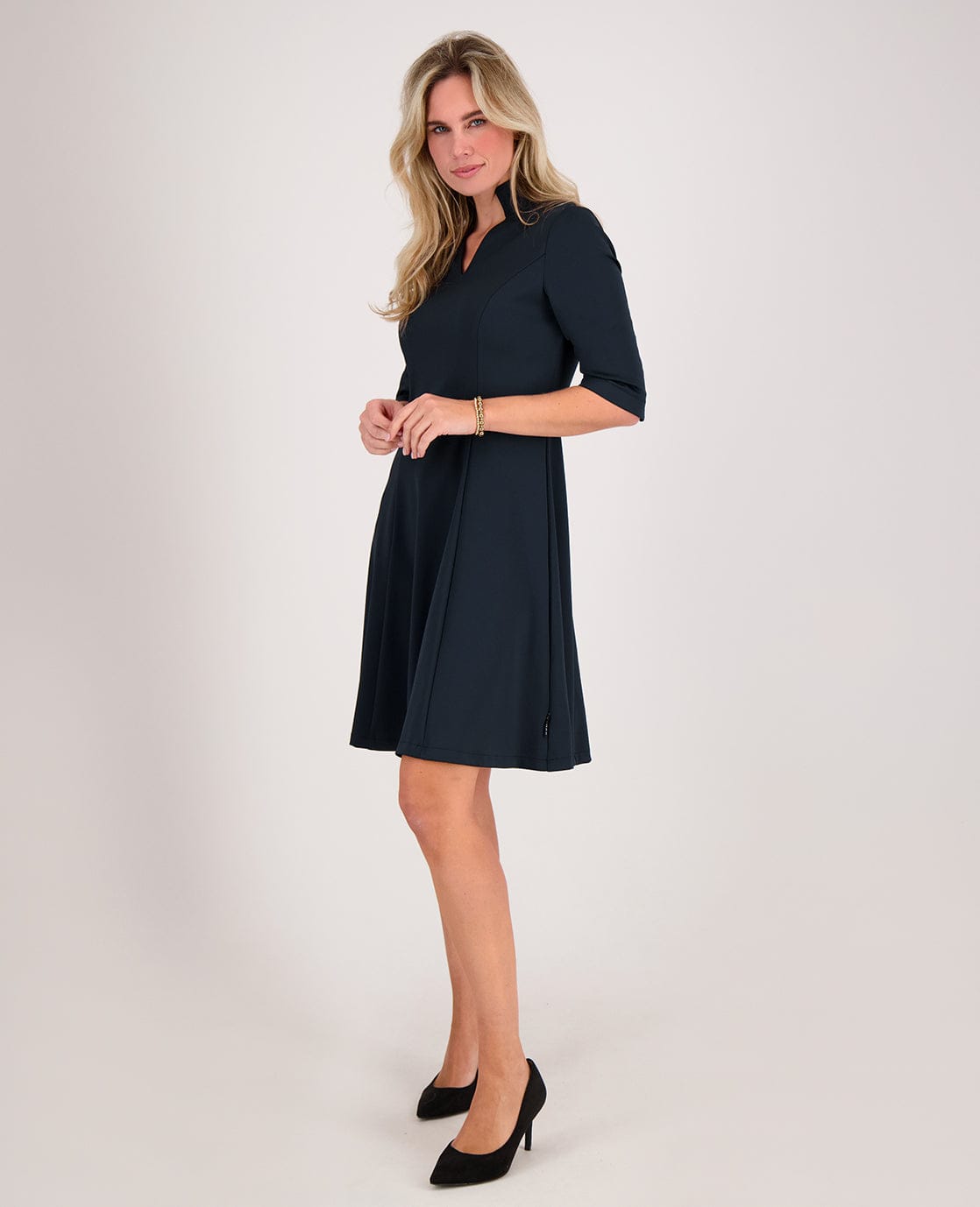 Je m'appelle Jurken Donkerblauw / XS Robe Empire Premium Travel | Donkerblauw