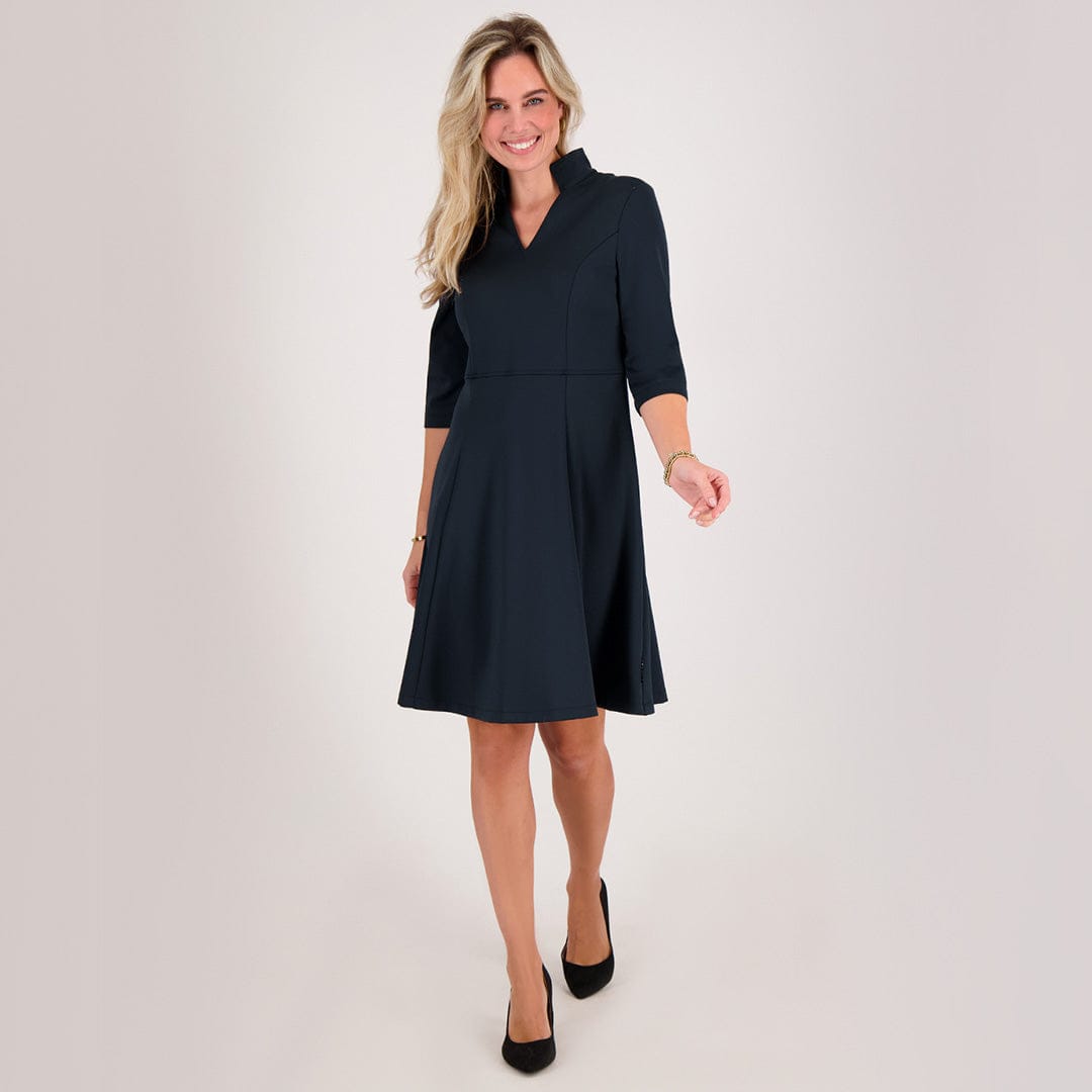 Je m'appelle Jurken Robe Empire Premium Travel | Donkerblauw