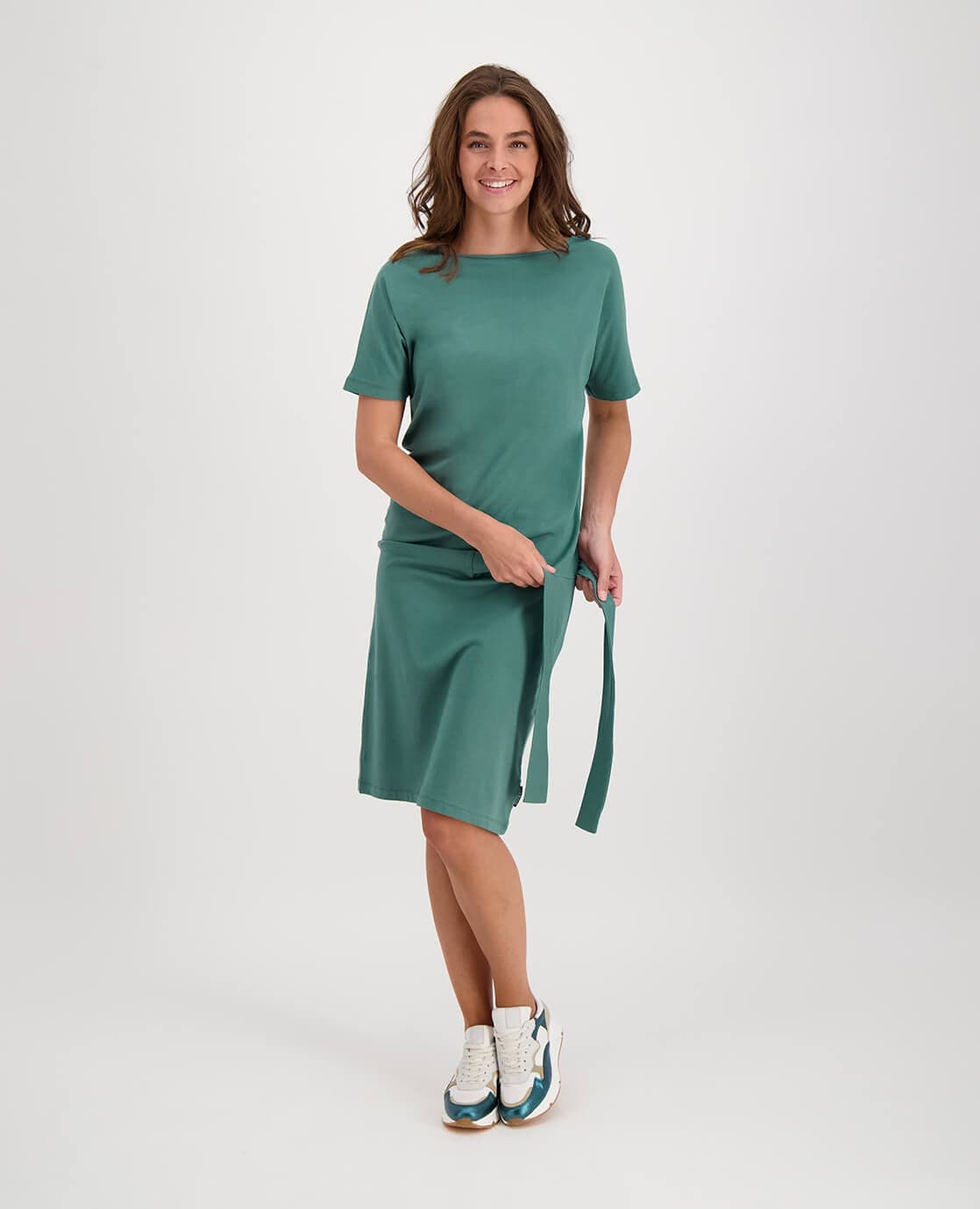 Je m'appelle Jurken Robe Hepburn | Deep Marine